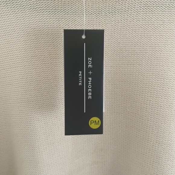 NWT-/gift: pretty cream colored cowl-neck cape. PM - Picture 2 of 5